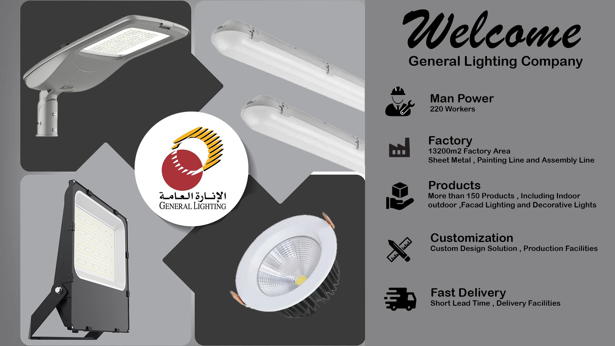 General Lighting Company (GLC) — شركة الإنارة العامة