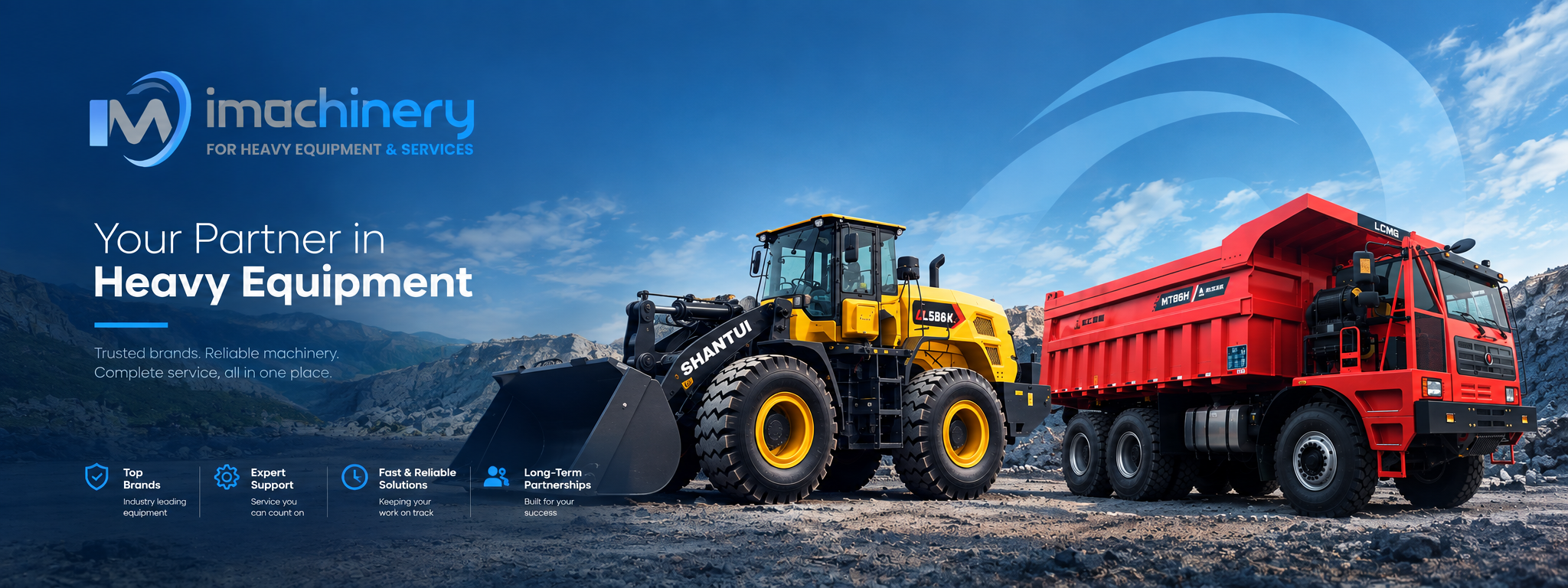 آي ماشينري للمعدات الثقيلة والخدمات | I Machinery for Heavy Equipment and services