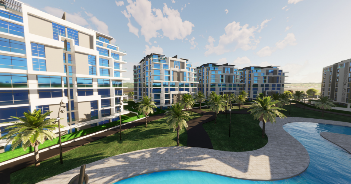 كمبوند سانتوريني العلمين الجديدة | Santorini New Alamein Compound