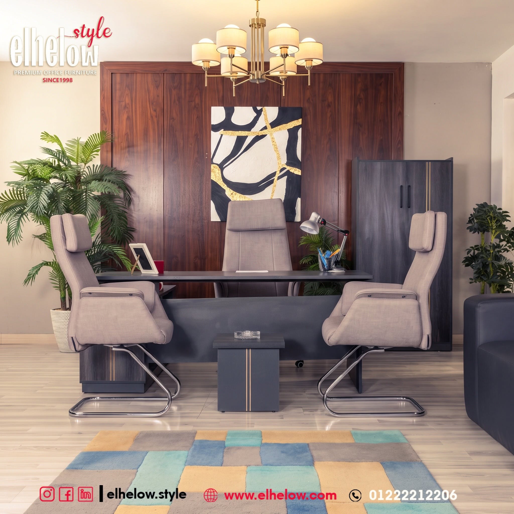 Elhelow Style office furniture main factory