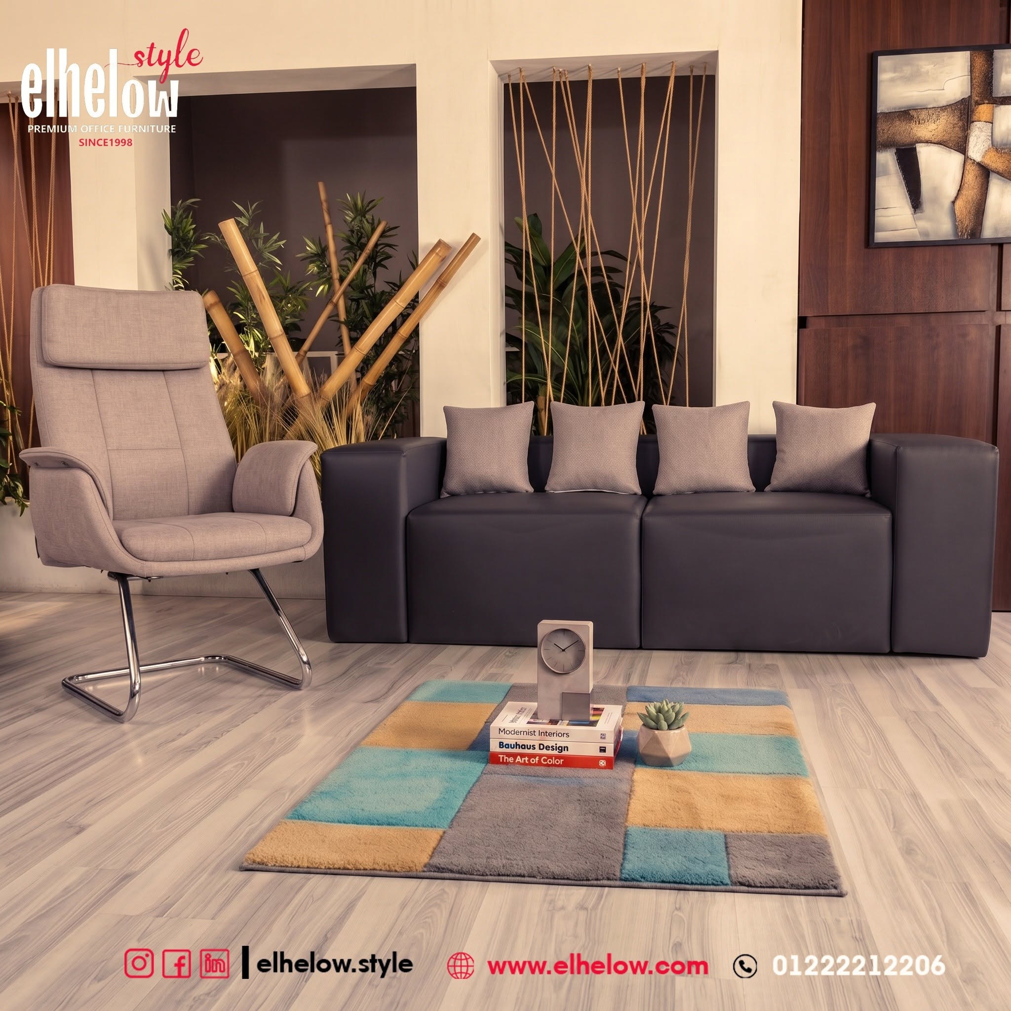 Elhelow Style office furniture main factory