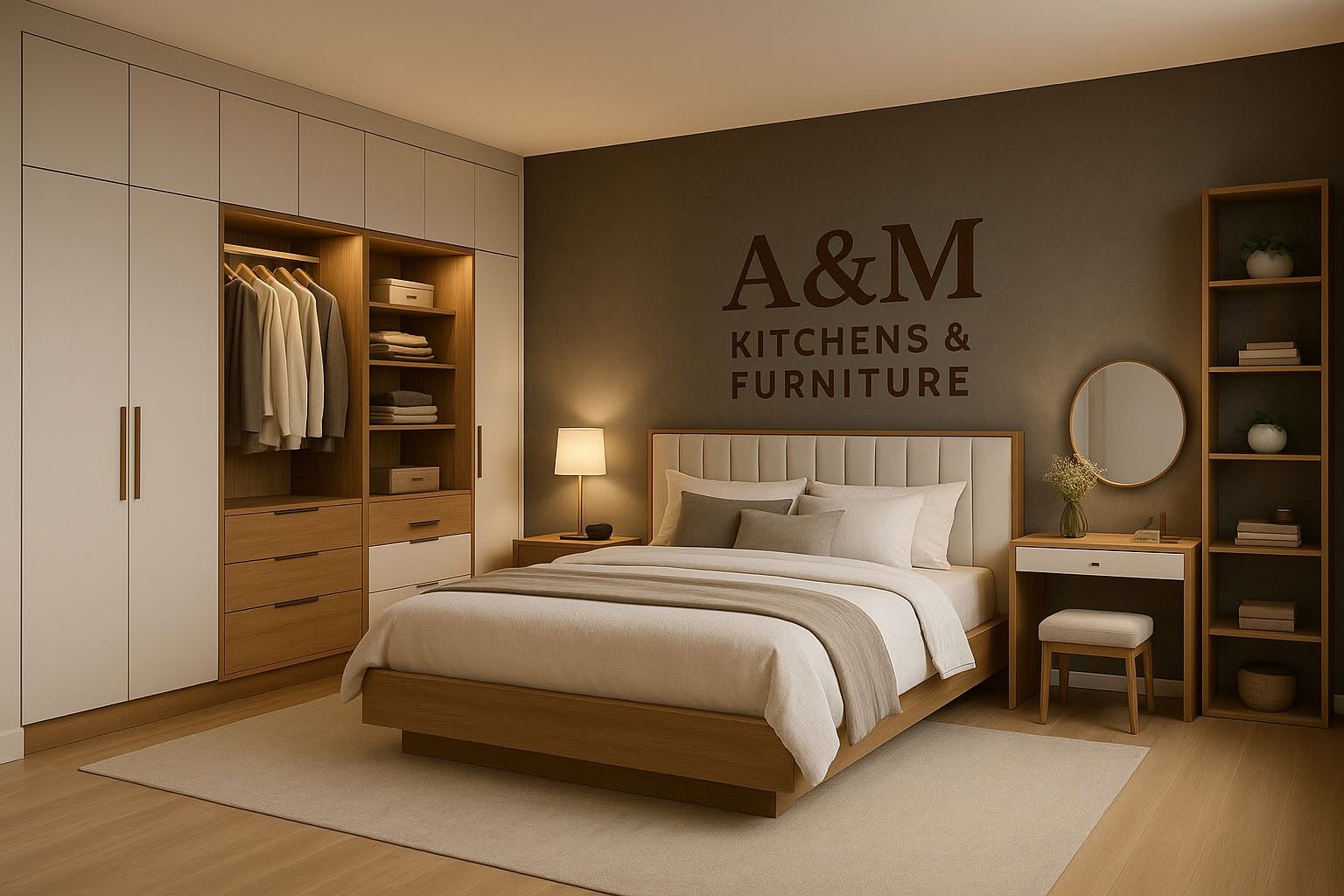 A & M kitchens logo