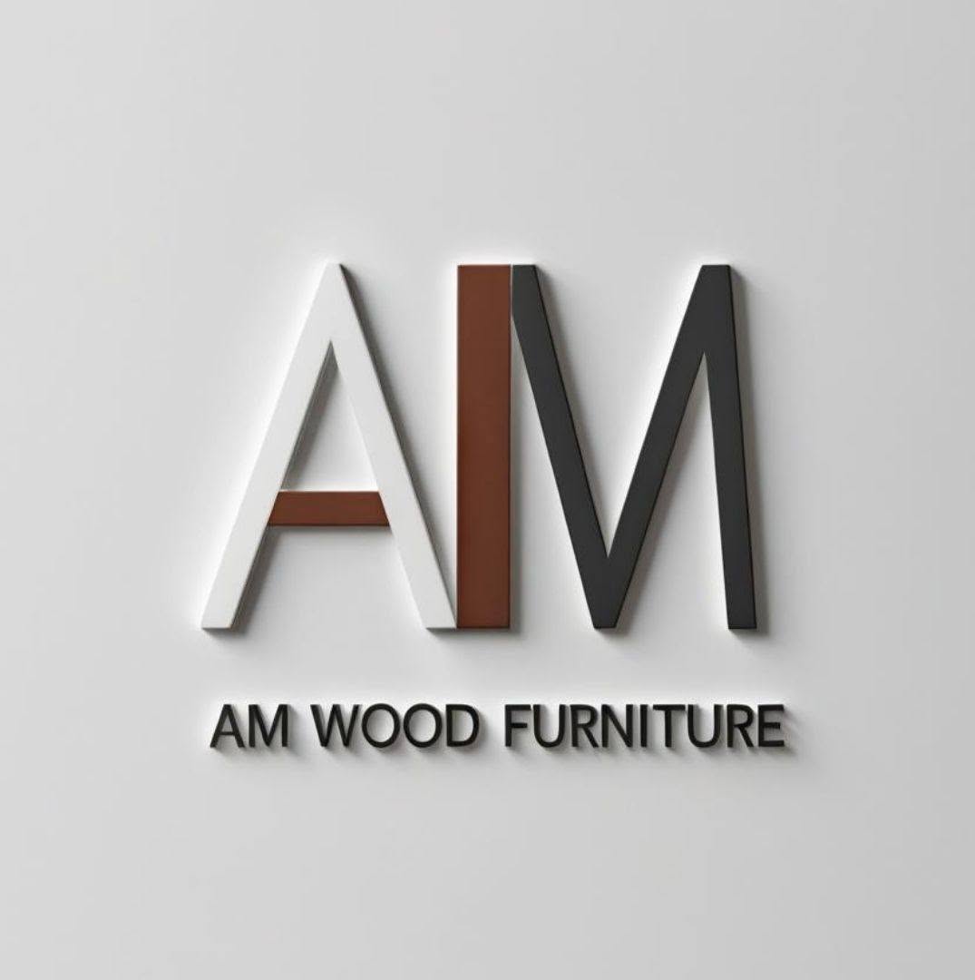 A.M wood Furniture logo