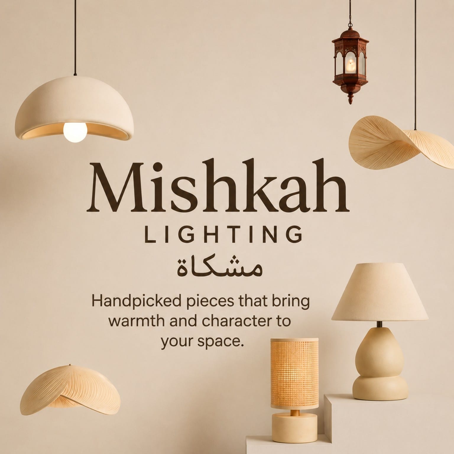 مشكاة لايتنج | Mishkah Lighting logo